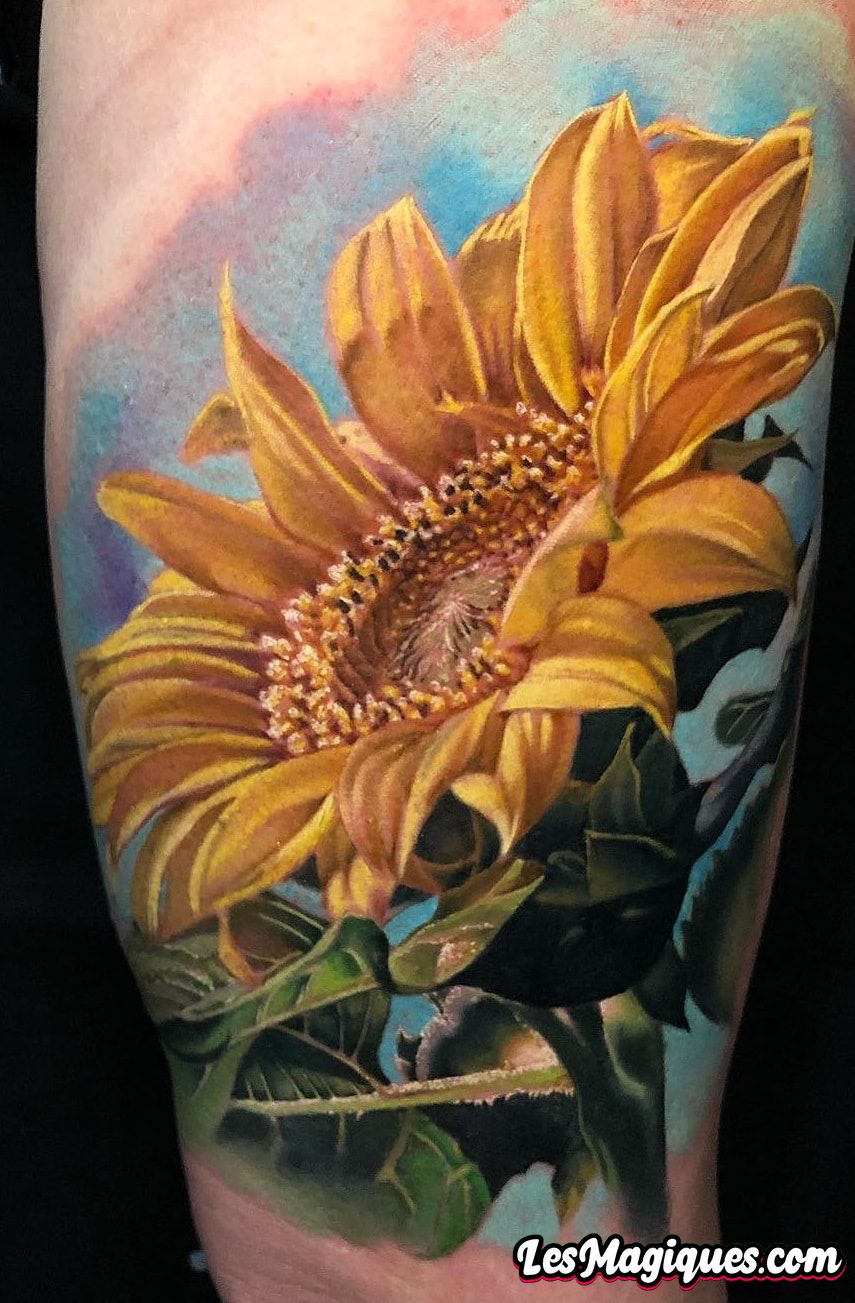 Tatouage Tournesol Signification Exemple De Tatouage