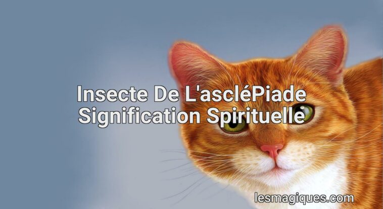 insecte de l'asclépiade signification spirituelle
