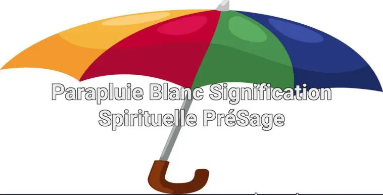 parapluie blanc signification spirituelle présage