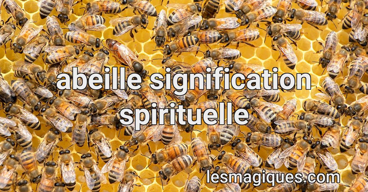 Abeille Dans La Maison Signification