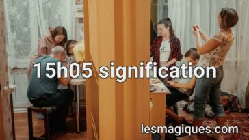 15h05 signification