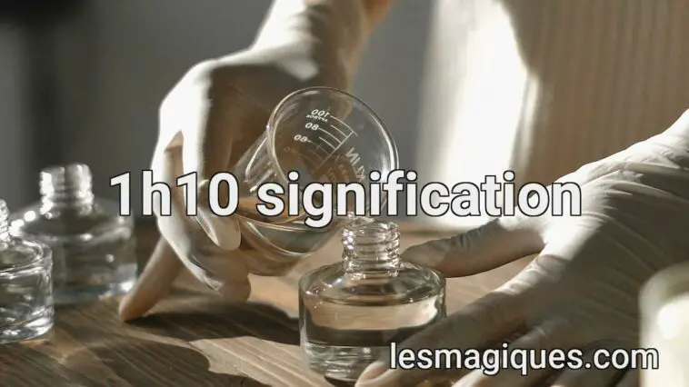 1h10 signification