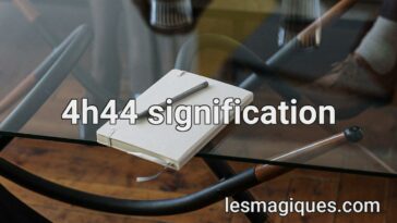 4h44 signification