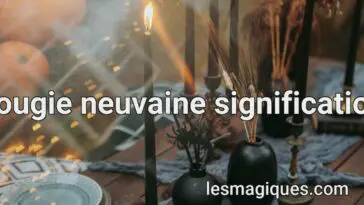 bougie neuvaine signification