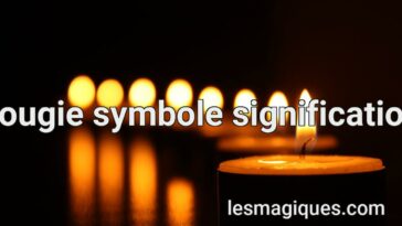 bougie symbole signification