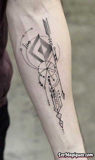 Tatouage abstrait