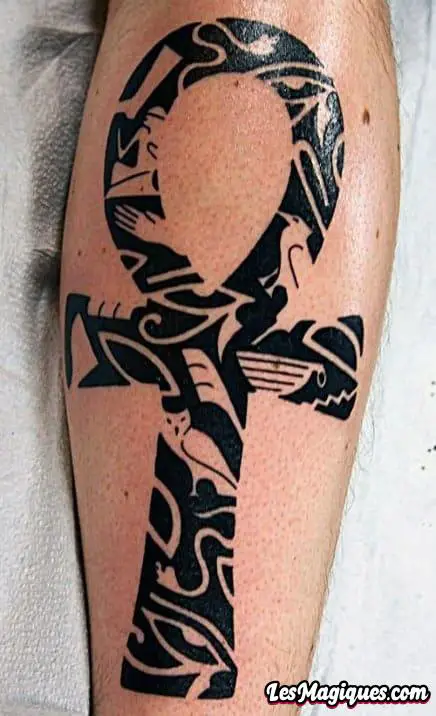 Tatouage Ankh égyptien