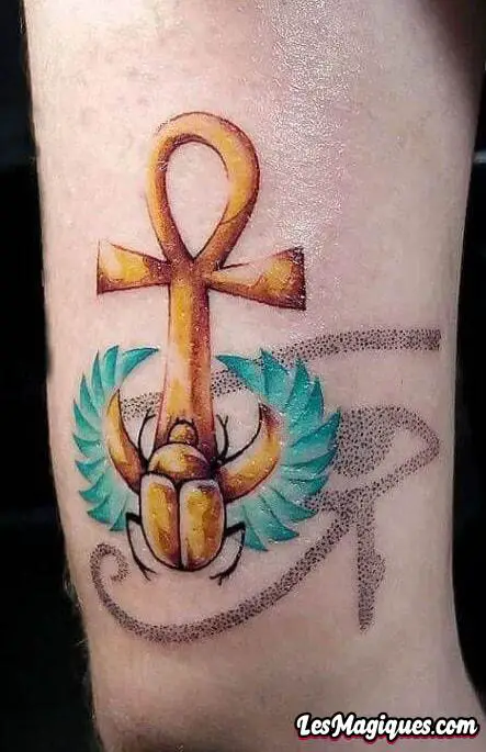 Tatouage Ankh égyptien