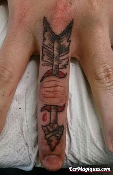 Tatouage Doigt