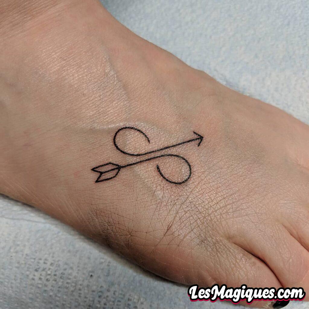 Tatouage de pied