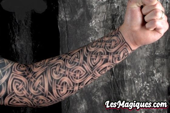 Manchon de tatouage celtique