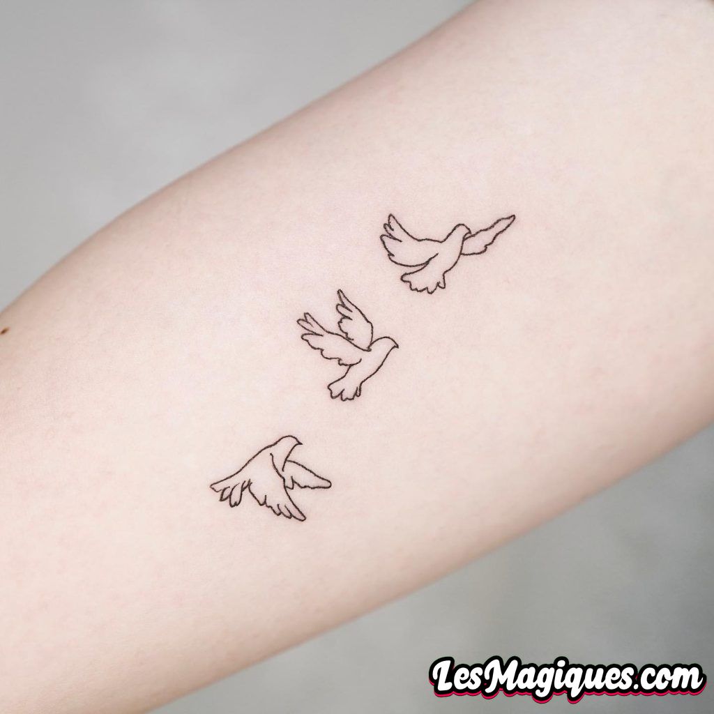 Tatouages ​​​​de colombe