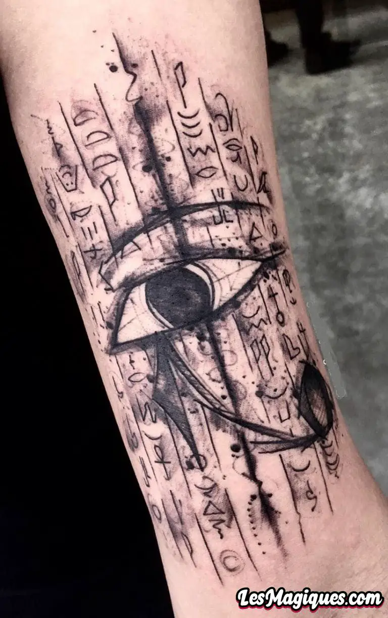 Tatouages Oeil D'Horus Signification + [ Exemple De Tatouage ]