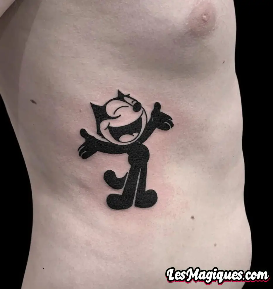 Félix le tatouage de chat
