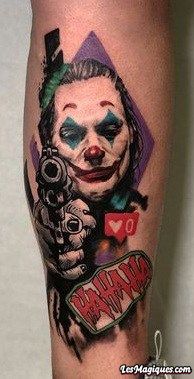 Hahaha Joker Tatouage