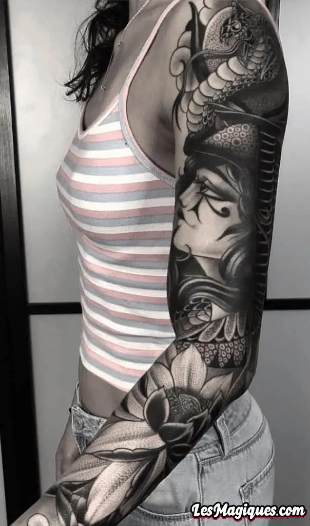 Manchon de tatouage d'Hathor