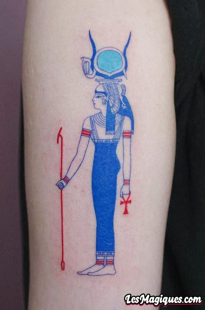 Tatouage Hathor
