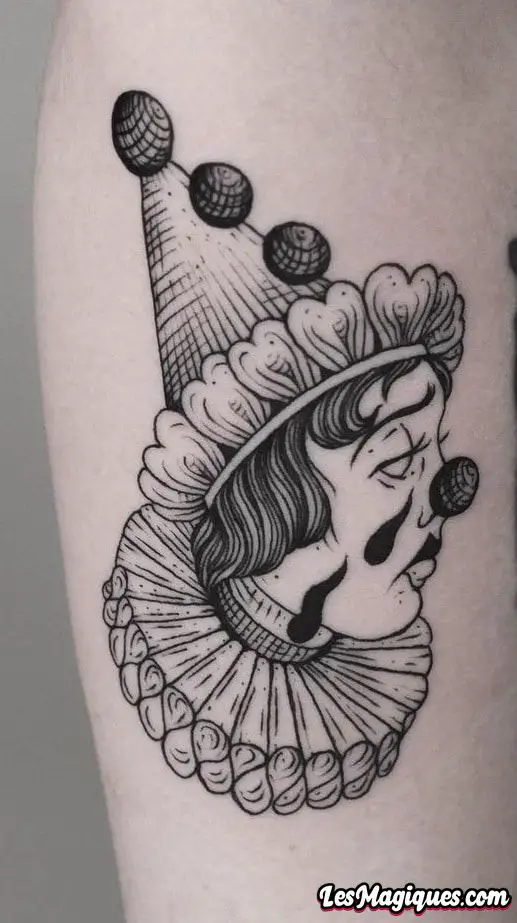 Tatouage de bouffon