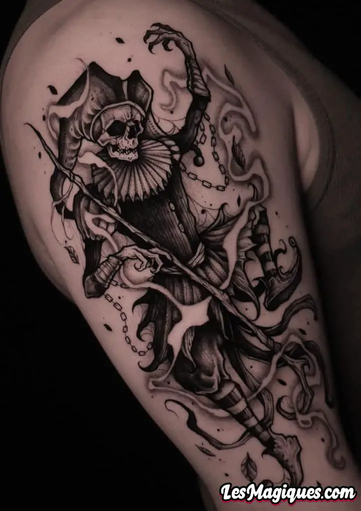 Tatouage de bouffon