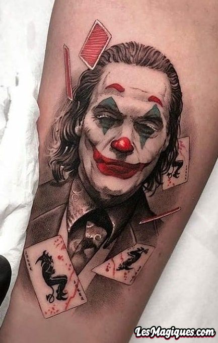 Carte de tatouage Joker