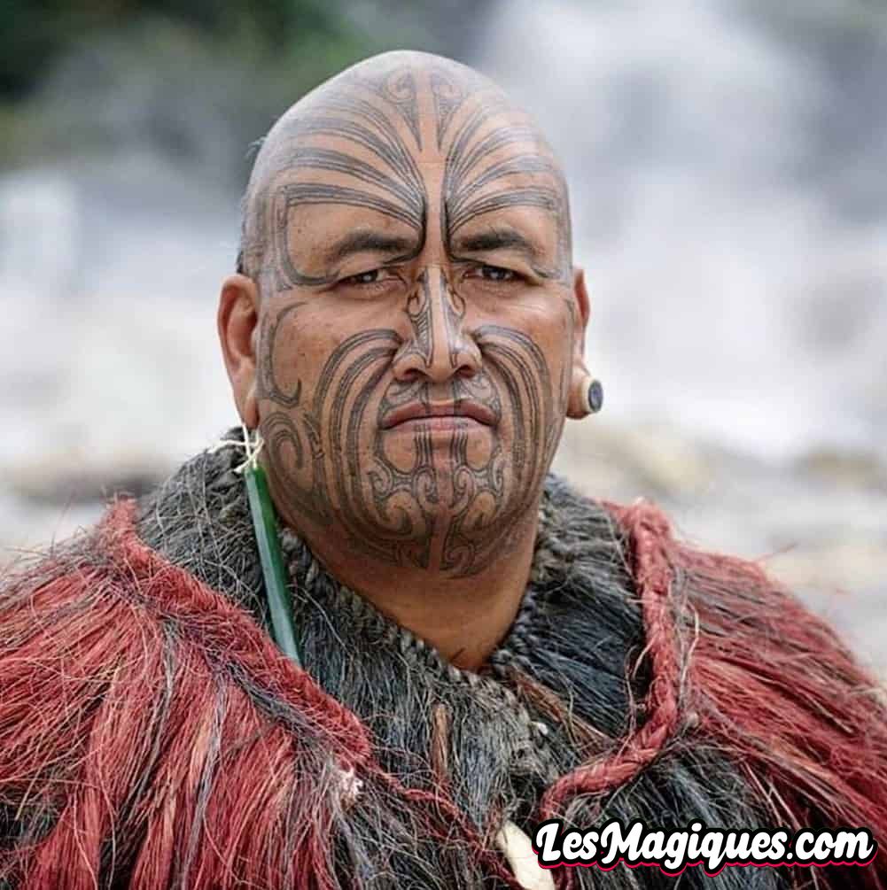 Tatouage Visage Maori