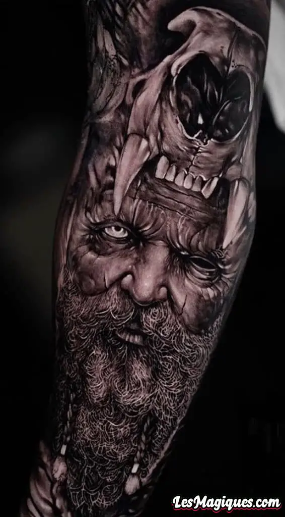 Tatouage Odin