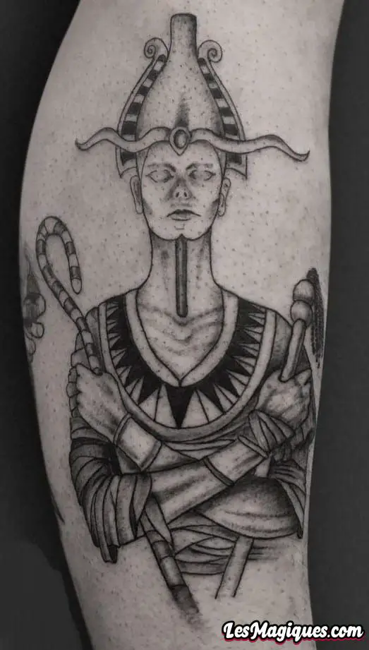 Tatouage Osiris