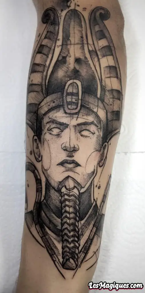 Tatouage Osiris
