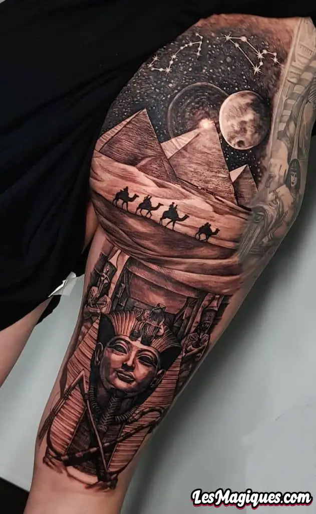 Tatouage Pharaon