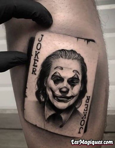 Petit tatouage de joker
