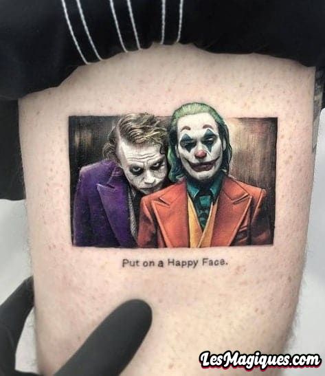Petit tatouage de joker